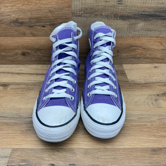 New Converse All Star For women size 9 High Top Electric Purple - Picture 3 of 11